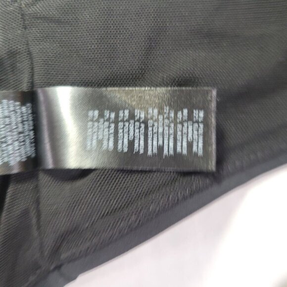 ASOS Design Black Adjustable Bralette Bikini Back Closure Top Size UK22/US18 - Picture 5 of 8